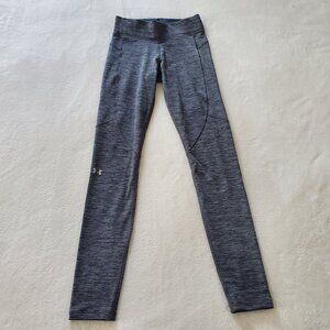 Under Armour ColdGear Women’s Compression Leggings Heathered Gray XS